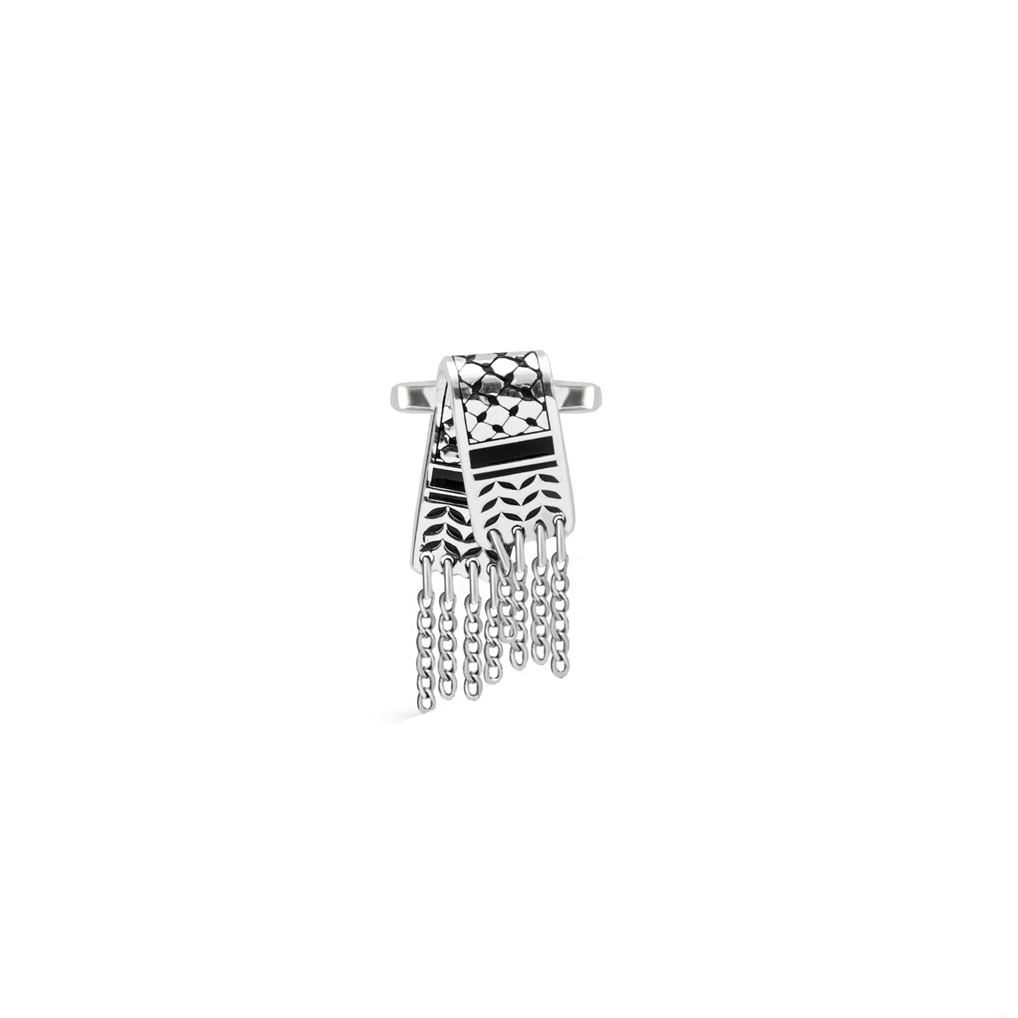 Palestinian Weshah Charm Silver