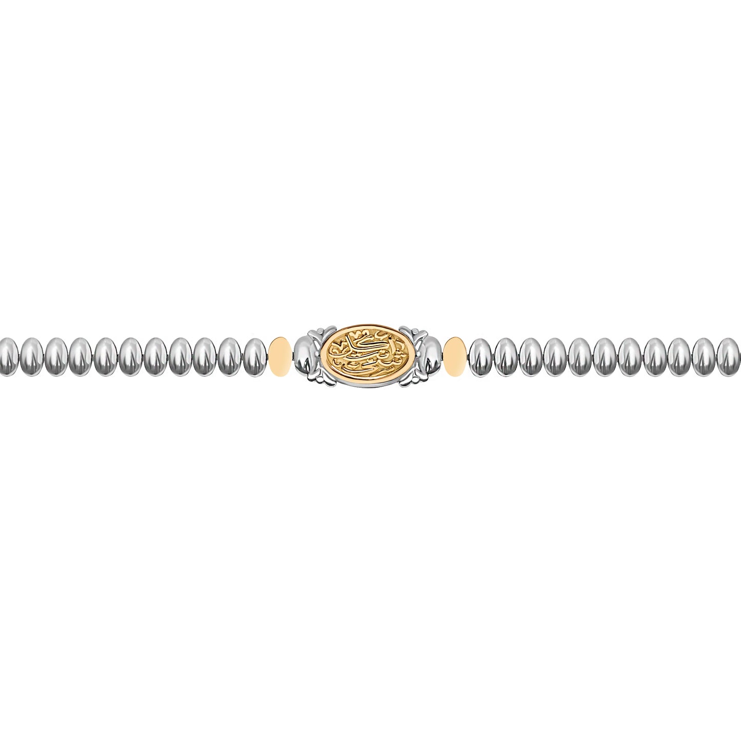 18k Kayan oval bracelet