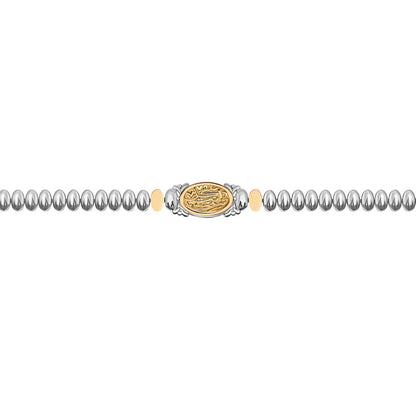 18k Kayan oval bracelet