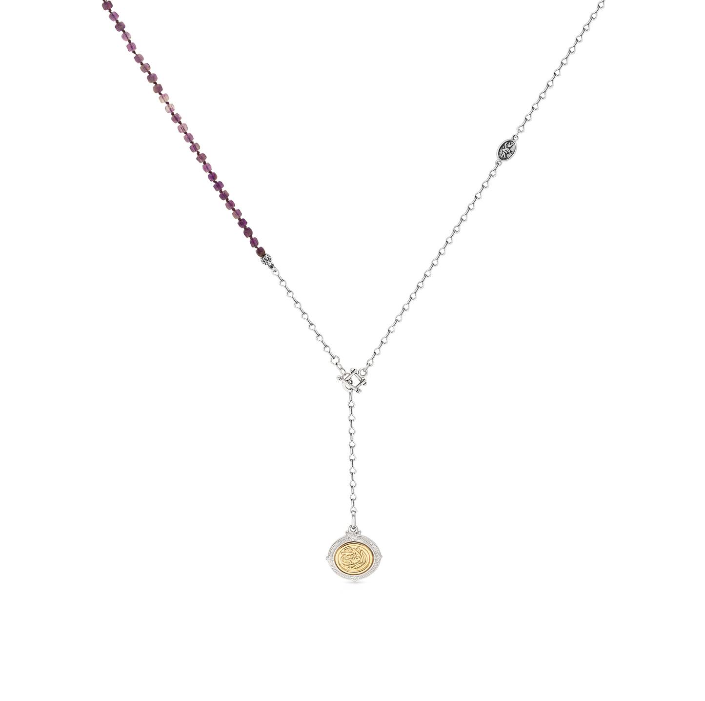 18K Al Ruh Double Sided Beads Necklace