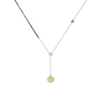 18K You Are My Everything Sided Beads Necklace