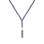 We find happiness with the ones we love beads necklace