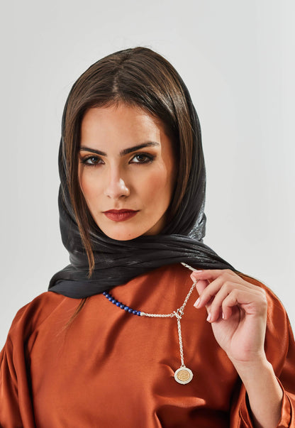 18K Al Ruh Double Sided Beads Necklace