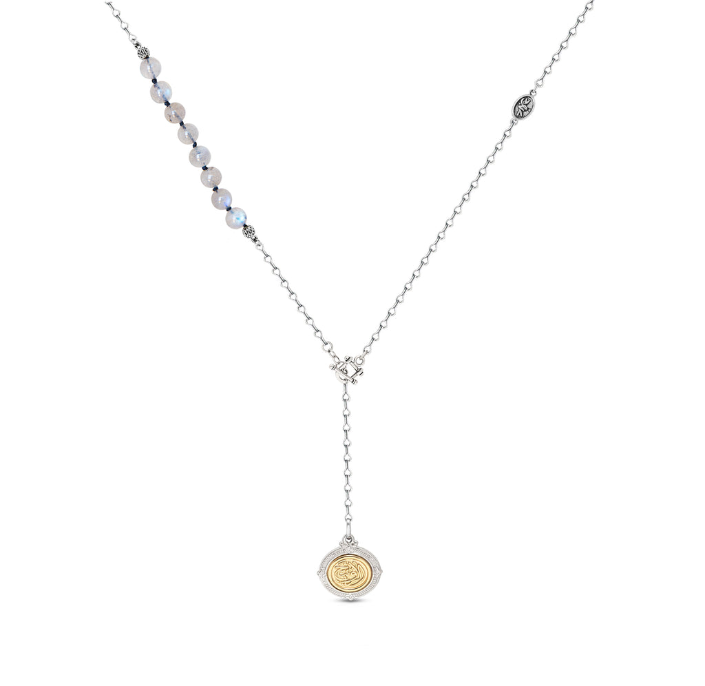 18K My Being Double Sided Beads Necklace