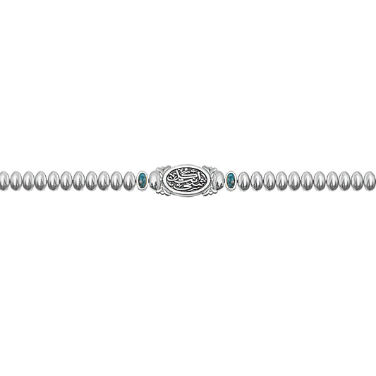 Kayan oval bracelet stone