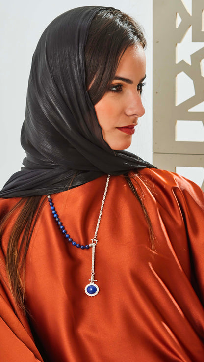 18K Al Ruh Double Sided Beads Necklace