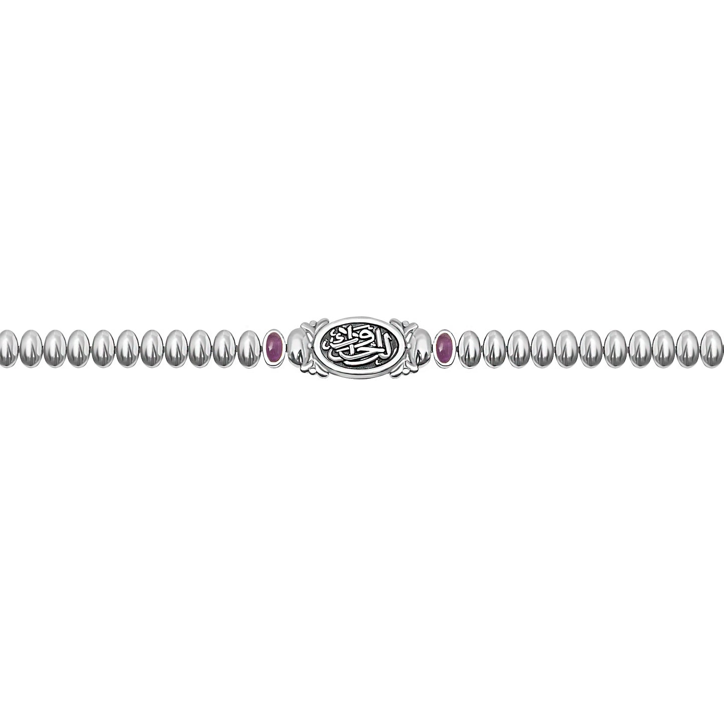 Kayan oval bracelet stone